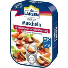 Larsen kagyló csípős paradicsomszószban 110 g konzerv