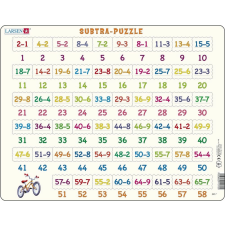 Larsen matematika puzzle: kivonás puzzle, kirakós