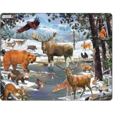 Larsen Maxi FH32 Forma puzzle 54 db Növény- és állatvilág (7023852121511) puzzle, kirakós