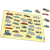 Larsen Maxi LA-AK1 Forma puzzle 30 db Járművek (7023852113660)