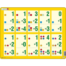 Larsen oktató puzzle összeadás 5-ig puzzle, kirakós