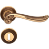 Lartech-Maestro Mandelli Lord Körrozettás Ajtókilincs Antik Súrolt Felület Csak Kilincs Felső Rozetta