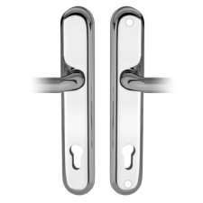 Lartech-Maestro Universal Biztonsági Fényes Króm 90 mm PZ zár és alkatrészei