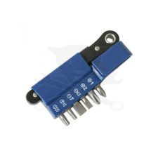 Laser Tools Bit készlet mini racsniszárral 6 részes (LAS-2562) bitfej készlet