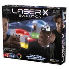 Laser-X Evolution mikro pisztoly duplacsomag katonásdi