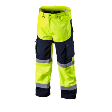  Láthatósági Softshell Munkásnadrág, citromsárga, XXXL láthatósági ruházat