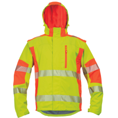  LATTON softsh. kabát HV sárga/naranc S