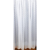 Látvány Textil Kft Fehér jaquard kész függöny AG-68 geometrikus mintás 147x300cm