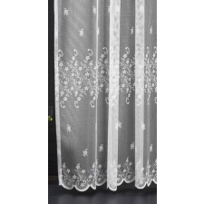 Látvány Textil Kft Fehér jaquard kész függöny BK1002 180x180cm lakástextília