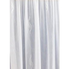Látvány Textil Kft Fehér voila-sable kész függöny Hullám DN. 160x200cm lakástextília