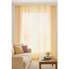 Látvány Textil Kft Sárga narancssárga színátmenetes sable kész függöny 250x360cm lakástextília