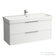 Laufen Base 116x44 cm-es 2 fiókos alsószekrény H814965 mosdóhoz,matt fehér H4024921102601 fürdőszoba bútor