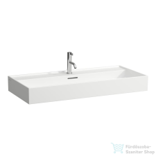Laufen Kartell 100x46 cm-es csiszolt aljú mosdó LCC Active bevonattal,fehér H816337A001041 szaniter