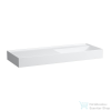 Laufen Kartell By Laufen 120x46 cm-es csaplyuk nélküli mosdó,speciálisan fedett lefolyóval,matt fehér H8133337571121