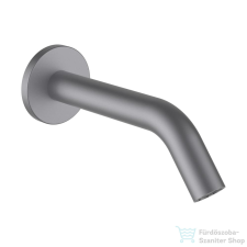 Laufen Kartell By Laufen 175 mm-es fali kifolyó,Szálhúzott rozsdamentes acél H3713300900601 csaptelep