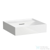 Laufen Kartell By Laufen 50x46 cm-es csiszolt aljú mosdó csaplyuk nélkül,fehér H8163320001091
