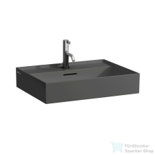 Laufen Kartell By Laufen 60x46 cm-es csiszolt aljú mosdó,Graphite matt H8163337581041 szaniter