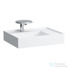 Laufen Kartell By Laufen 60x46 cm-es mosdó 1 csaplyukkal, matt fehér H8183347571111 szaniter