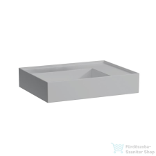 Laufen Kartell By Laufen 60x46 cm-es mosdó csaplyuk nélkül,Matt szürke H8183347591121 szaniter