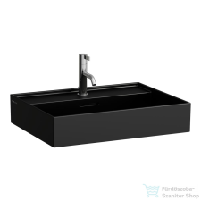 Laufen Kartell By Laufen 60x46 cm-es mosdó,matt fekete H8103337161041 szaniter