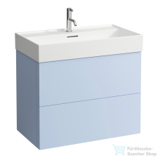 Laufen Kartell By Laufen 78,5x45 cm-es 2 fiókos alsószekrény H810336 mosdóhoz,Grey Blue H4075920336451 fürdőszoba bútor