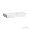 Laufen Kartell By Laufen 90x46 cm-es mosdó csaplyuk és túlfolyó nélkül,matt fehér H8103387571121
