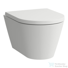Laufen Kartell rimless kompakt mélyöblítésű fali WC LCC Active bevonattal,fehér H820333A000001 szaniter
