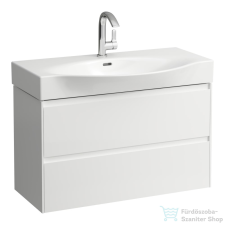 Laufen Lani 90 alsószekrény, 2 fiókkal, H811702 mosdóhoz, fényes fehér H4042121122611 fürdőszoba bútor