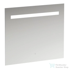 Laufen LEELO 80 cm-es tükör, LED világítással, 1 érintésérzékelővel H4476429501441 fürdőszoba kiegészítő