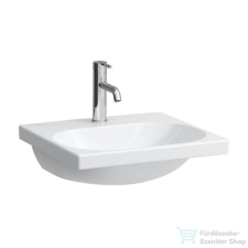Laufen Lua 55x46 cm-es mosdó túlfolyó nélkül,LCC bevonattal,H8100814001561 szaniter