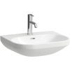 Laufen Lua mosdótál 55x46 cm félkör alakú fehér H8110810001041
