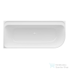 Laufen MEDA 180x80 kád falhoz tolható balos sarok változat, Marbond kompozit anyagból, fehér H2201160000001