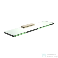 Laufen NIARA 40 cm-es fali üvegpolc, halvány matt arany H3850621650001 fürdőszoba kiegészítő
