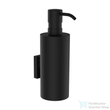 Laufen NIARA fali szappanadagoló, Titanium matt fekete H3830621630001 fürdőszoba kiegészítő