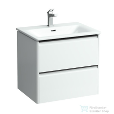Laufen Palace Kombi csomag, 60x45 mosdó alsószekrénnyel, matt fehér H8617022601041 ( 861702 ) fürdőszoba bútor
