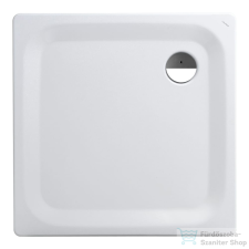 Laufen Platina Antislip 90x90 cm-es acéllemez zuhanytálca szifon nélkül, fehér H2150026000401 kád, zuhanykabin