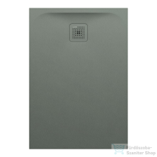 Laufen Pro 100x70 Marbond kompozit zuhanytálca, lefolyó a rövid oldalon, matt beton H2169570790001 kád, zuhanykabin