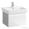Laufen PRO alsószekrény,1 fiókkal, H818953 mosdóhoz, fényes fehér H4830410954751