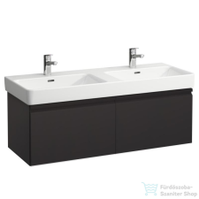 Laufen Pro S 116x45 cm-es 2 fiókos alsószekrény H814966 mosdóhoz,Grafit H4835630964801 fürdőszoba bútor