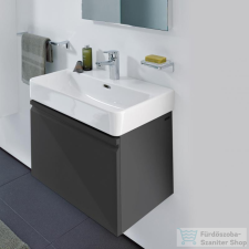 Laufen Pro S 55x37 cm-es 1 fiókos alsószekrény H818959 mosdóhoz,Grafit H4830310954801 fürdőszoba bútor