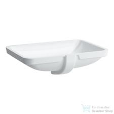 Laufen Pro S 55x38 cm-es alulról beépíthető mosdó LCC bevonattal,fehér H8119634001091 szaniter