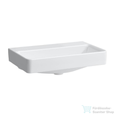 Laufen Pro S 60x38 cm-es mosdó csaplyuk és túlfolyó nélkül,fehér H8189590001421 szaniter