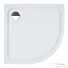 Laufen SOLUTIONS 90x90 cm-es negyedköríves akril zuhanytálca, fehér H2135020000001 kád, zuhanykabin