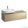 Laufen Sonar 117,5x45,5x34 cm-es 1 fiókos alsószekrény H816341,H816342 mosdókhoz,Gold H4054520340401