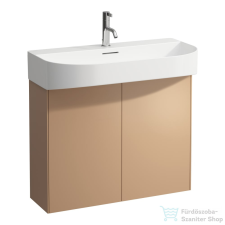 Laufen Sonar 77,6 cm széles 2 ajtós alsószekrény H810344 mosdóhoz,Copper H4054850340411 fürdőszoba bútor
