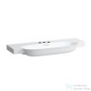 Laufen The New Classic 120x48 cm-es szekrényre illeszthető mosdó 3 csaplyukkal,fehér H8138580001081