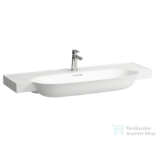 Laufen The New Classic 120x48 cm-es szekrényre illeszthető mosdó,matt fehér H8138587571041 szaniter