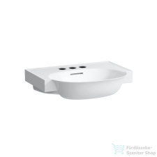 Laufen The New Classic 60x48 mosdó 3 csaplyukkal,LCC bevonattal,fehér H8138534001081 szaniter