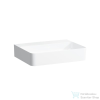 Laufen Val SaphirKeramik 45x38 cm-es pultra ültethető mosdó csaplyuk és túlfolyó nélkül,LCC Active bevonattal,fehér H812280A001121