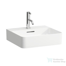Laufen Val SaphirKeramik 45x42 cm-es kézmosó, matt fehér H8152817571041 szaniter